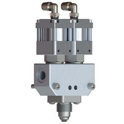 2 component dispense valve