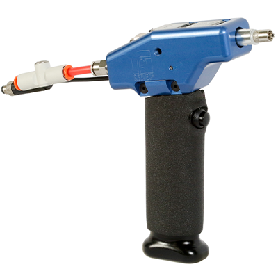 a handheld dispense gun