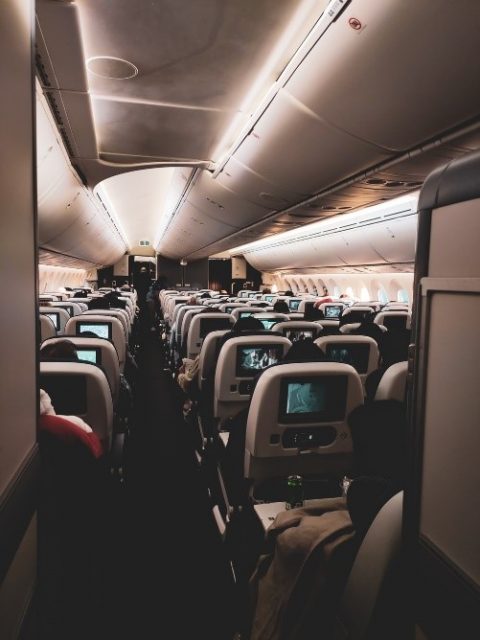Airplane Interior 480x640 